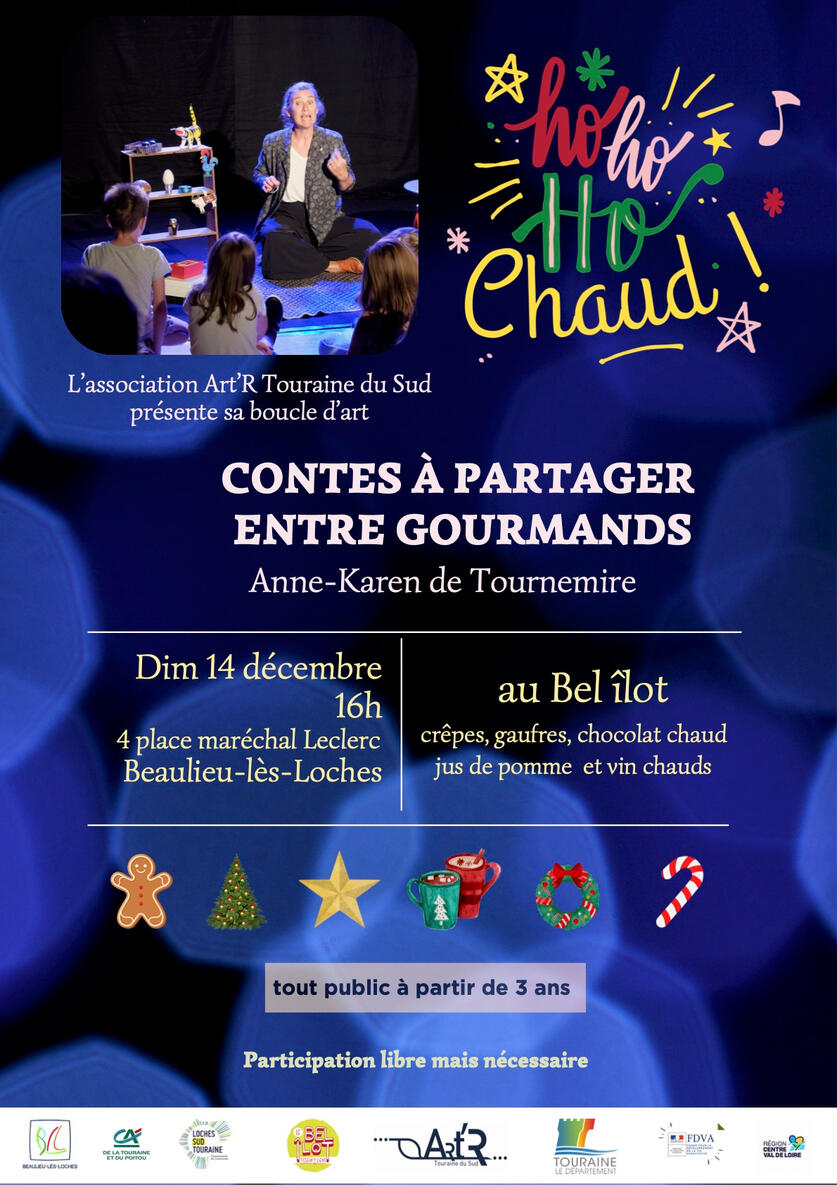 Boucle d&#39;art - Art&#39;R Touraine du Sud au Bel îlot, tiers-lieu de Beaulieu-les-Loches, décembre 2025