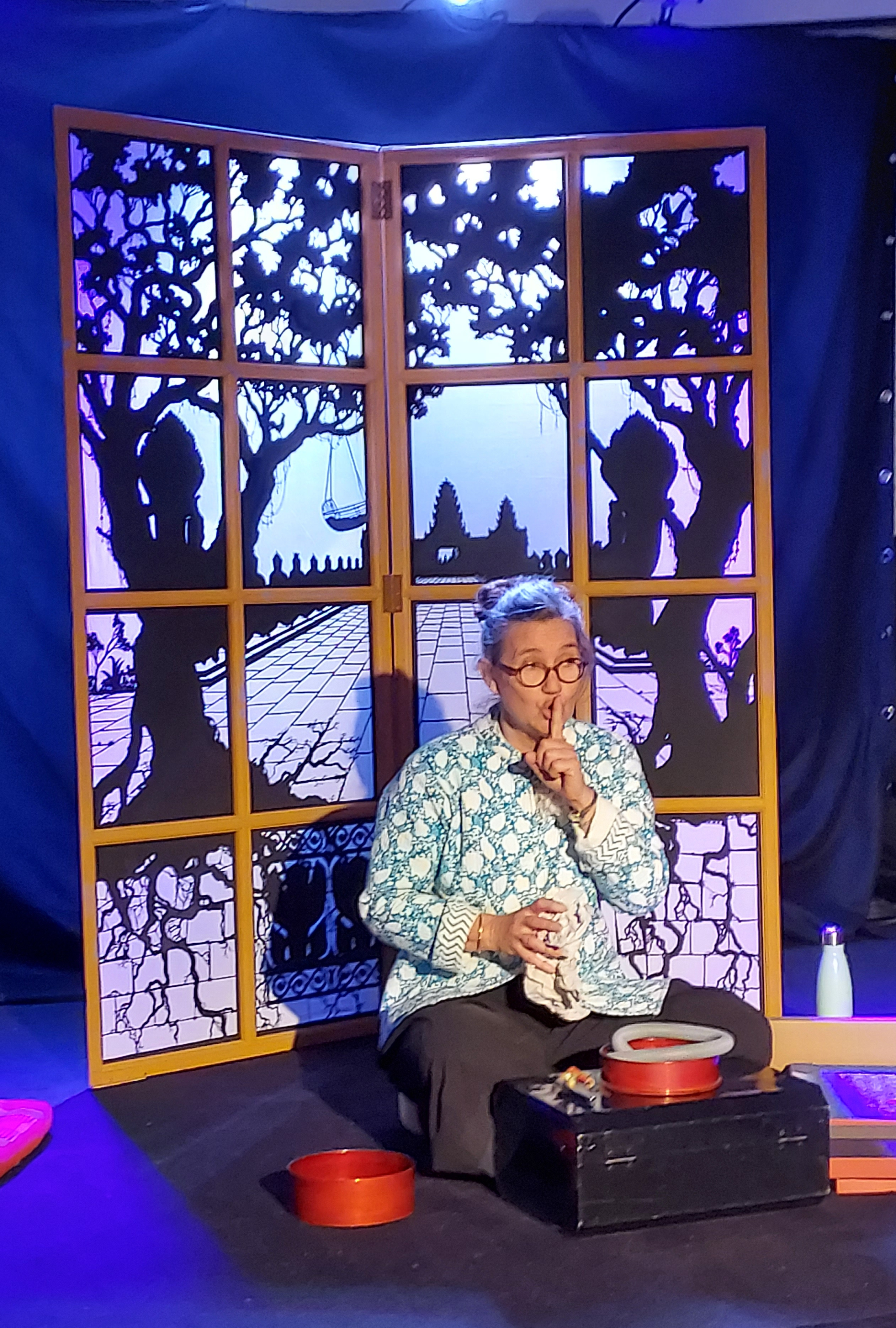 Montage vidéo de deux extraits de spectacles en 2024 et 2025